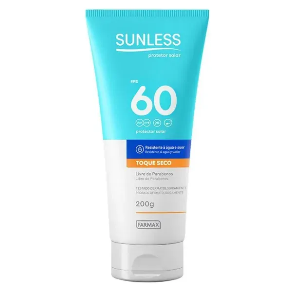 Protetor Solar FPS 60 Sunless 200g